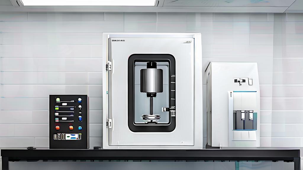 Thermogravimetric analyzer (TGA) and supporting system